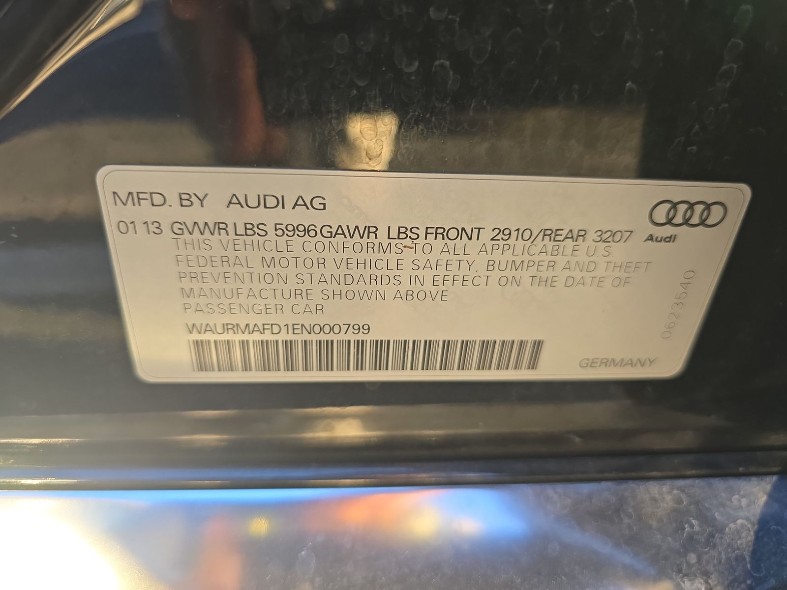 2014 Audi A8 L TDI AWD