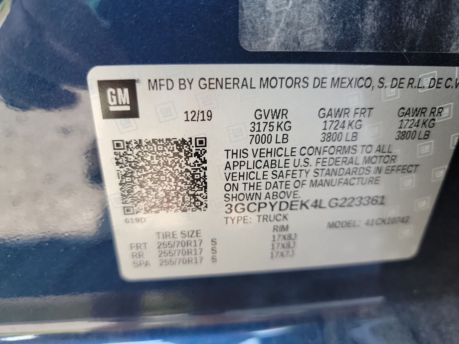 2020 Chevrolet Silverado 1500 LT AWD