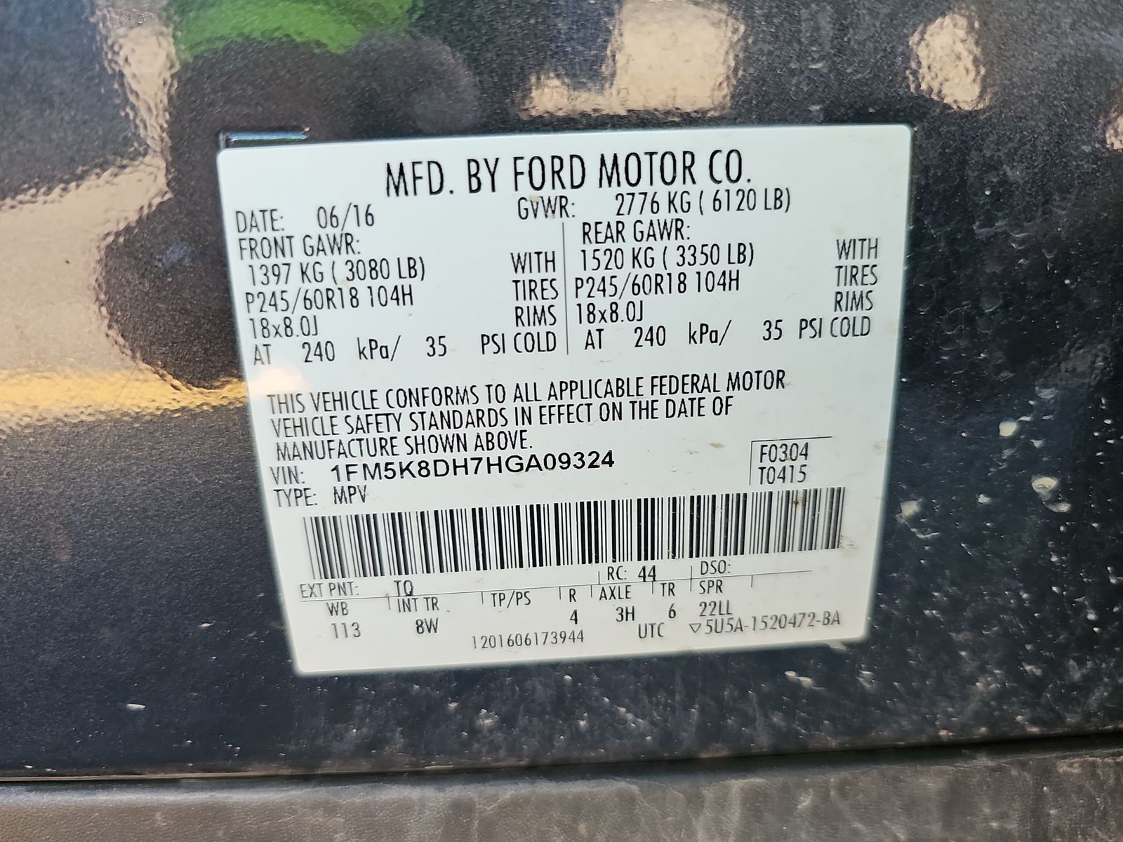 2017 Ford Explorer XLT AWD