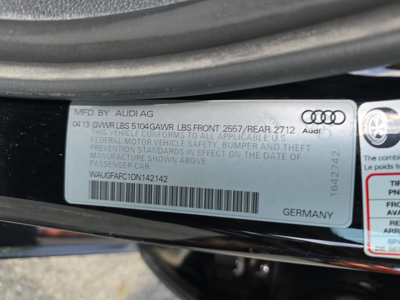 2013 Audi A6 2.0T Premium Plus AWD