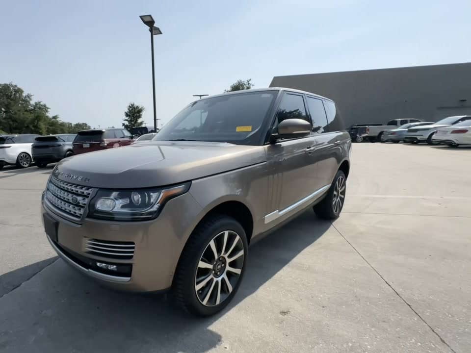 2015 Land Rover Range Rover Autobiography AWD