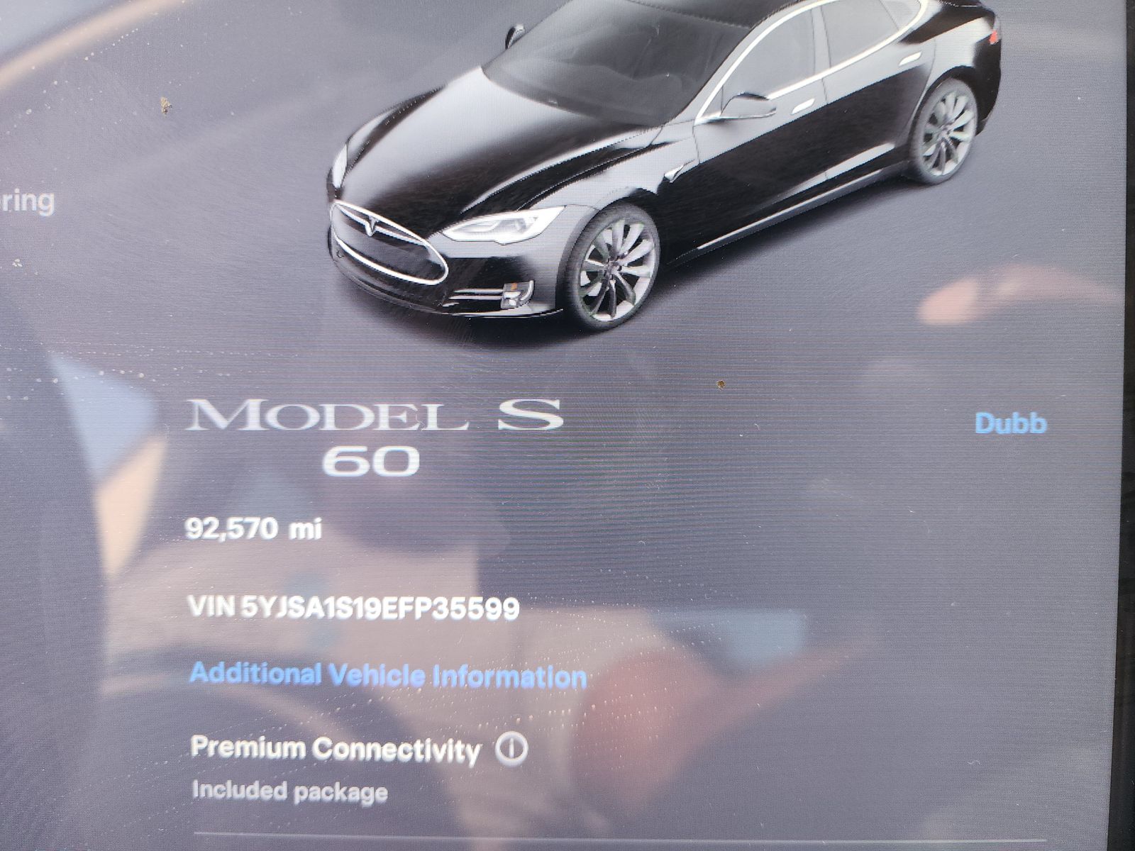 2014 Tesla Model S 60 FWD