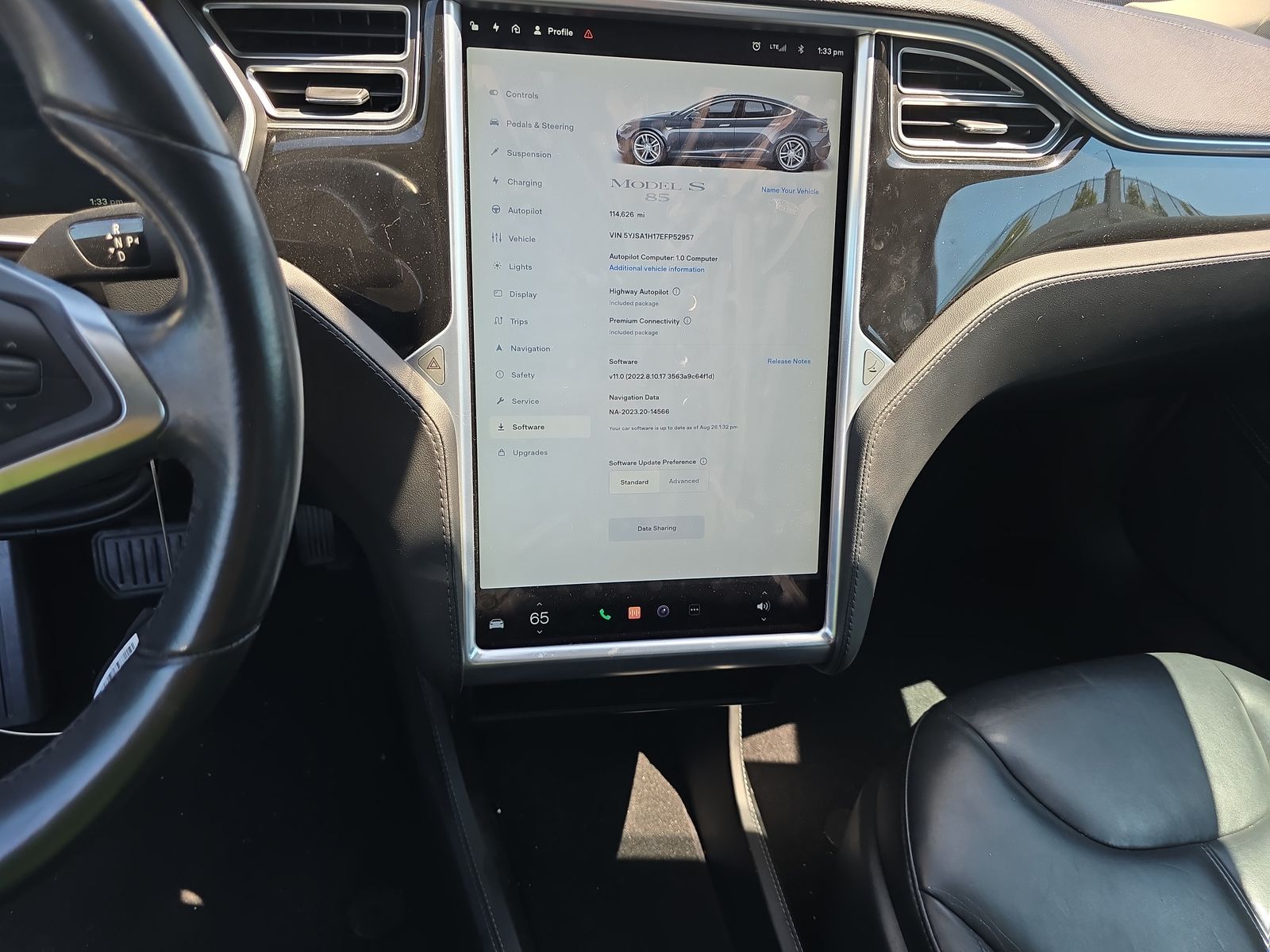 2014 Tesla Model S 85 RWD