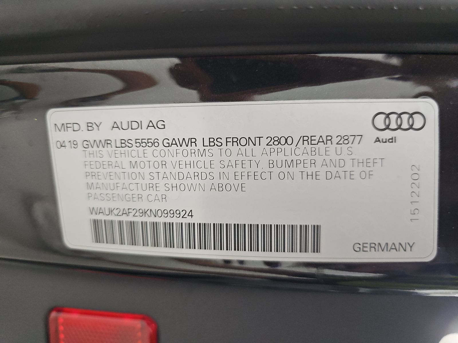 2019 Audi A6 3.0T Premium AWD