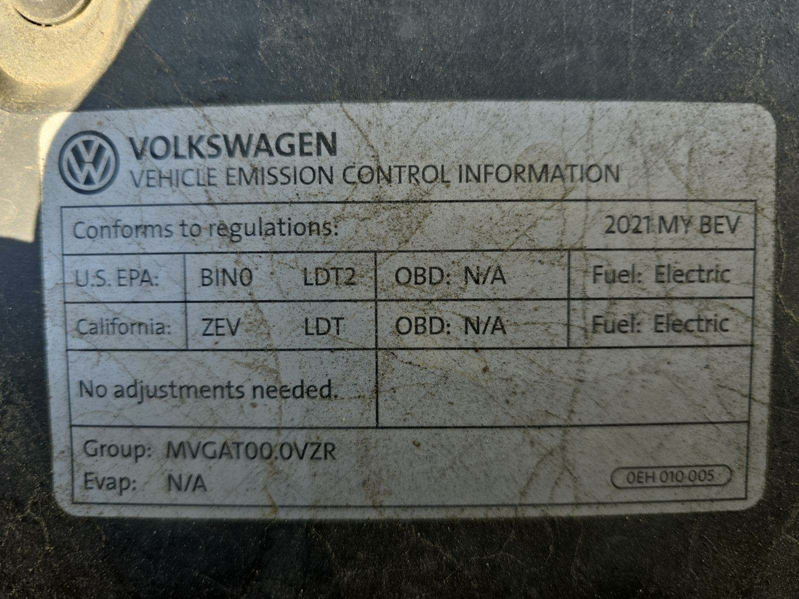 2021 Volkswagen ID.4 Pro S RWD