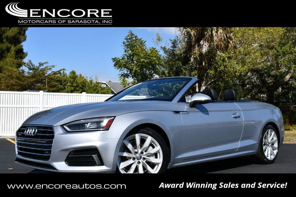 2018 Audi A5 Cabriolet Premium Plus Convertible