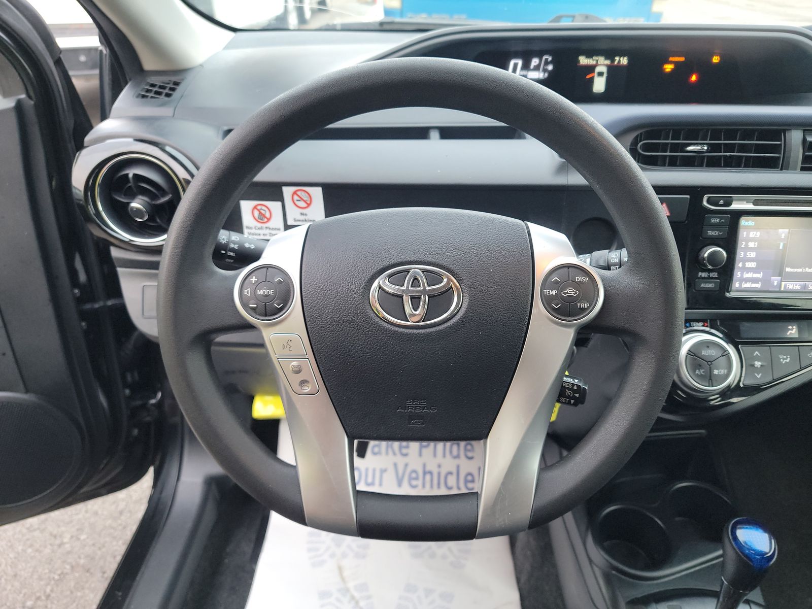 2016 Toyota Prius c Two FWD