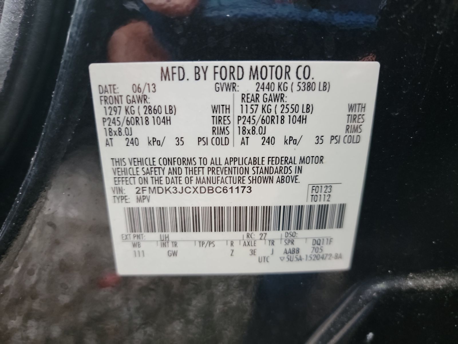 2013 Ford Edge SEL FWD