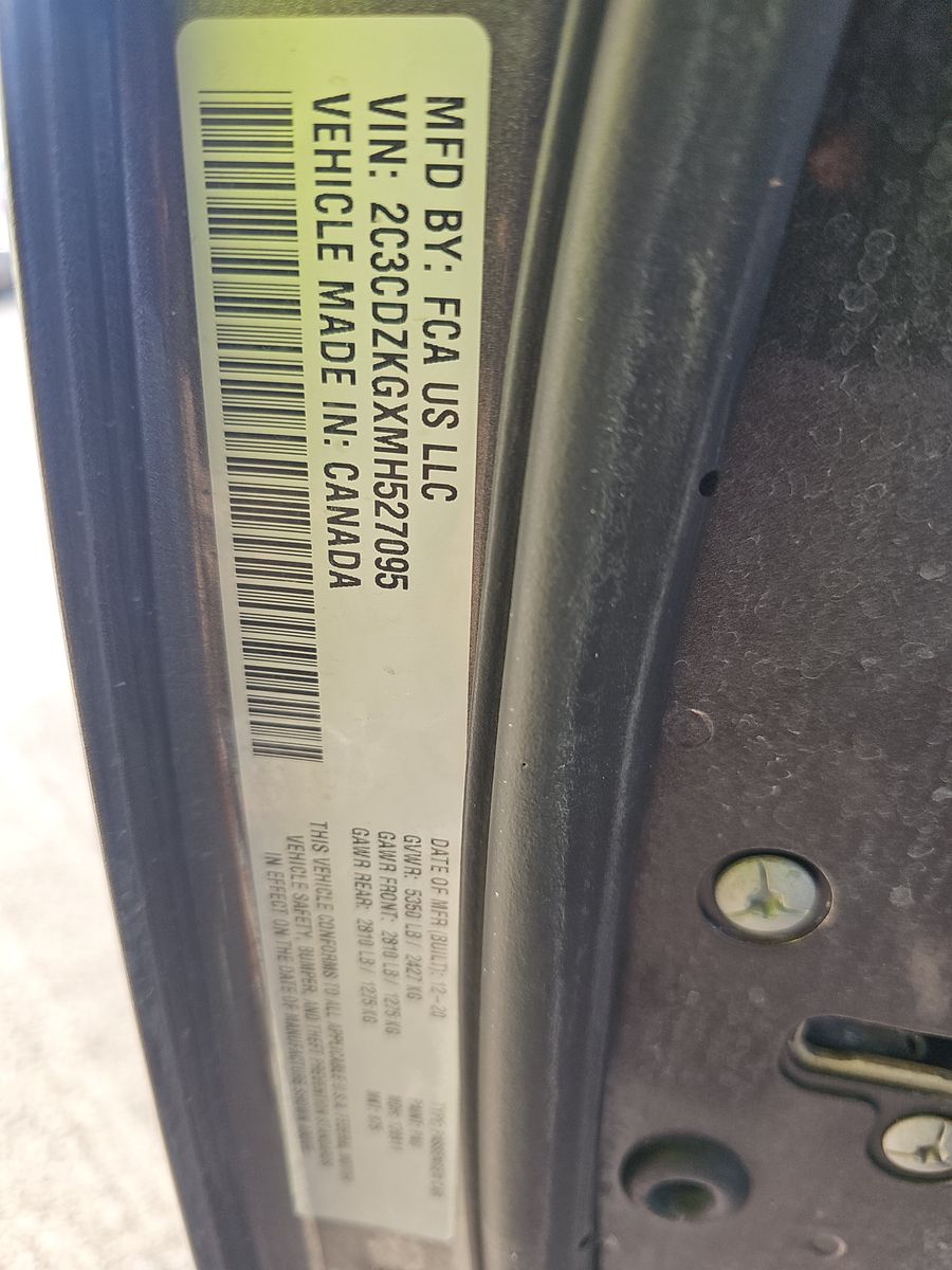 2021 Dodge Challenger GT AWD
