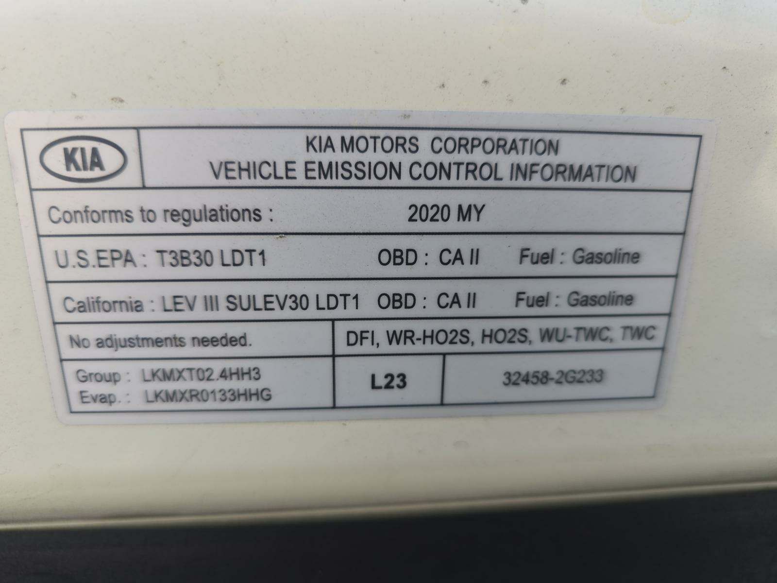 2020 Kia Sportage EX FWD