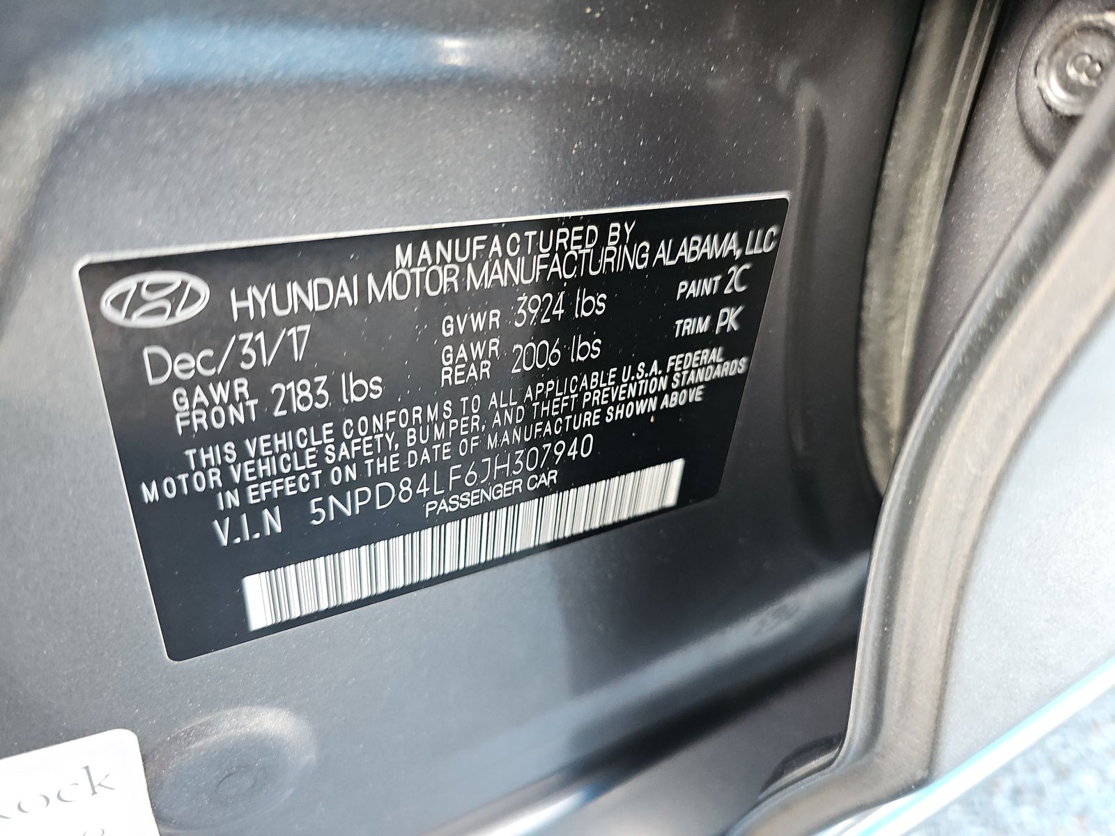 2018 Hyundai Elantra SEL FWD