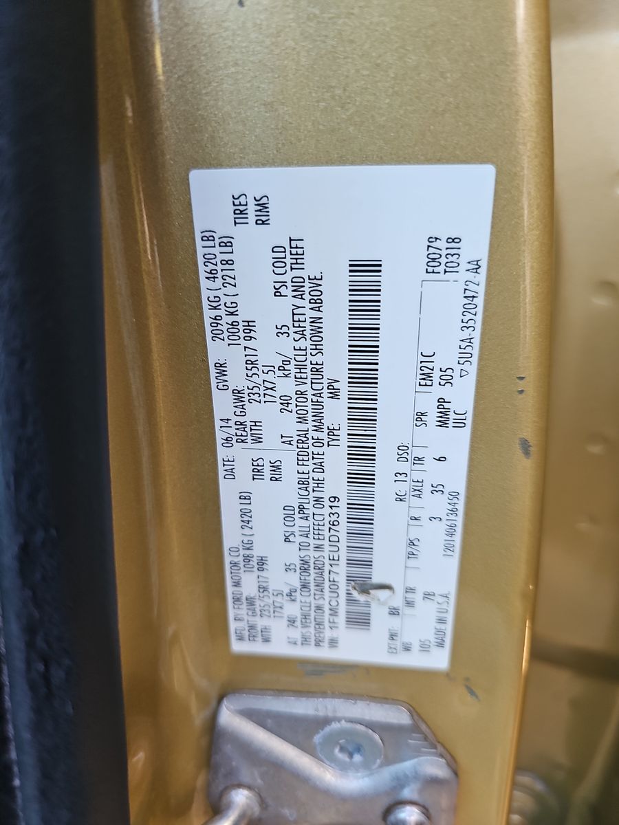 2014 Ford Escape S FWD