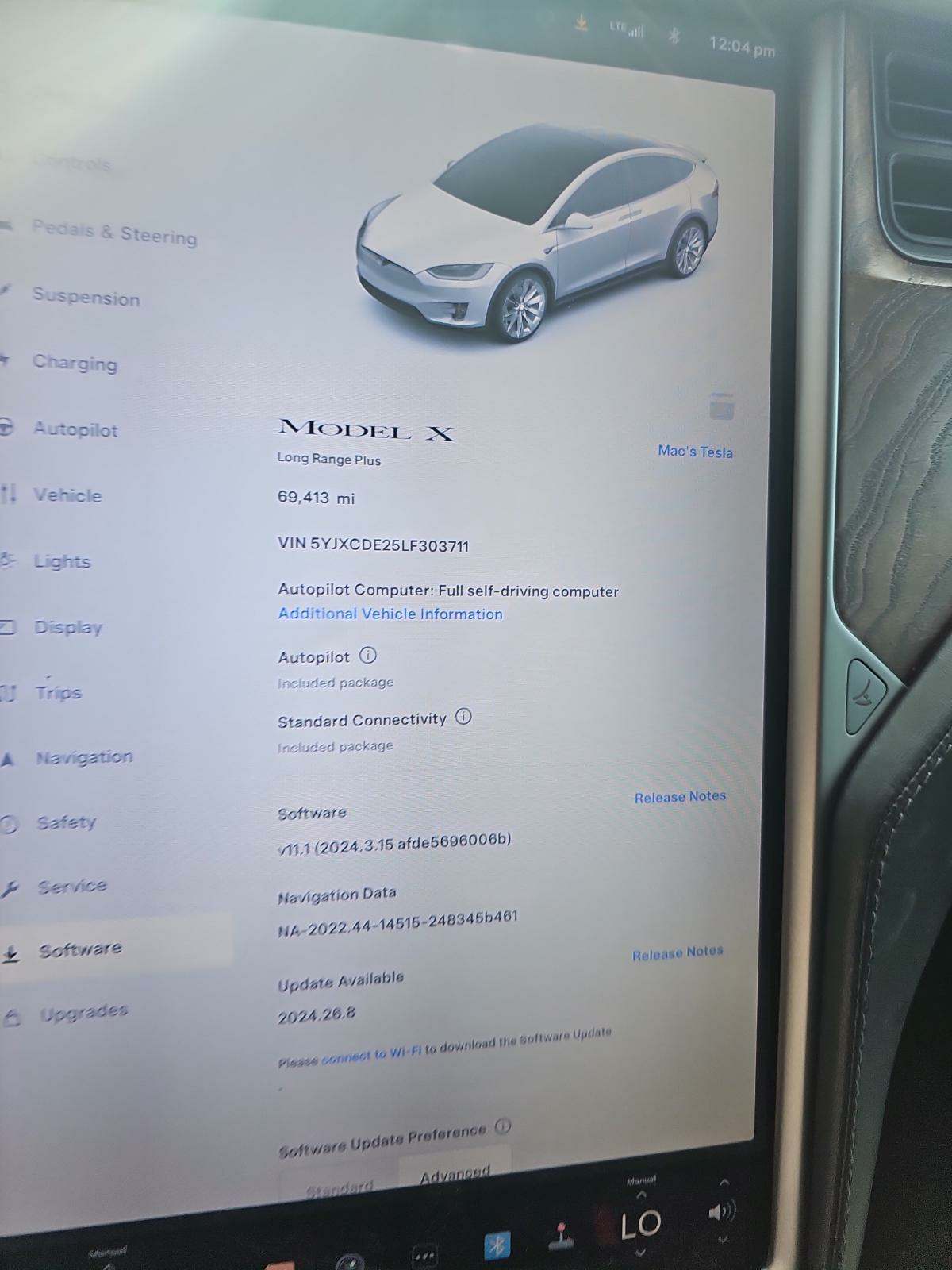 2020 Tesla Model X Long Range AWD