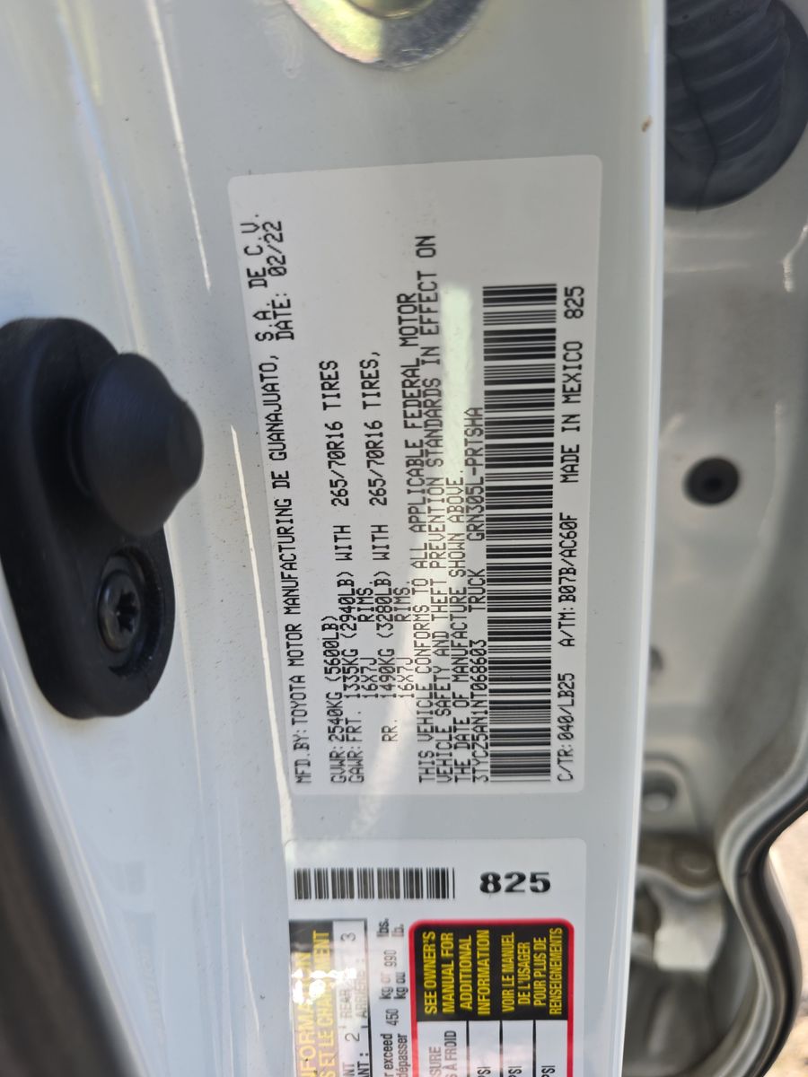 2022 Toyota Tacoma TRD Pro AWD