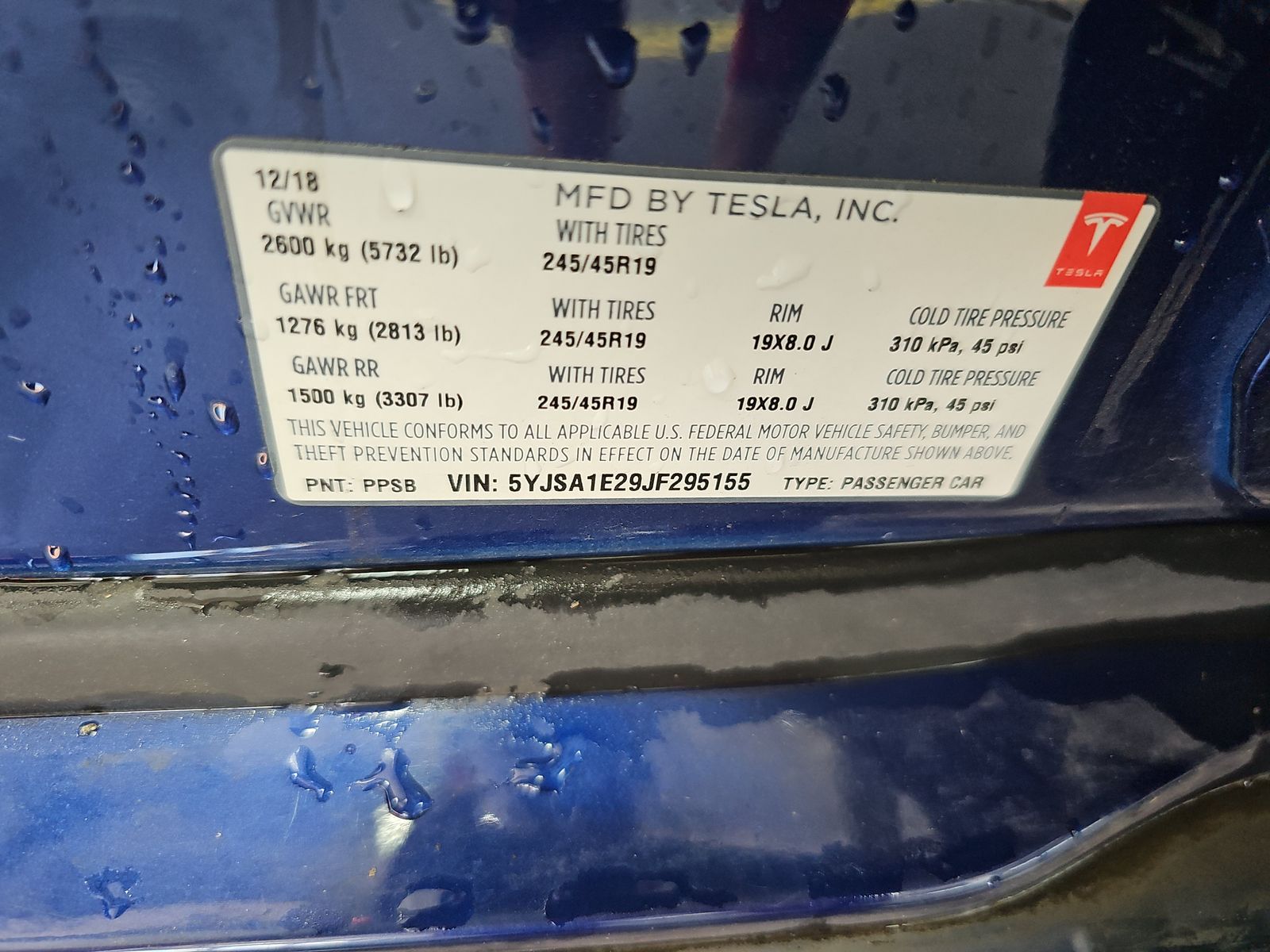 2018 Tesla Model S 75D AWD