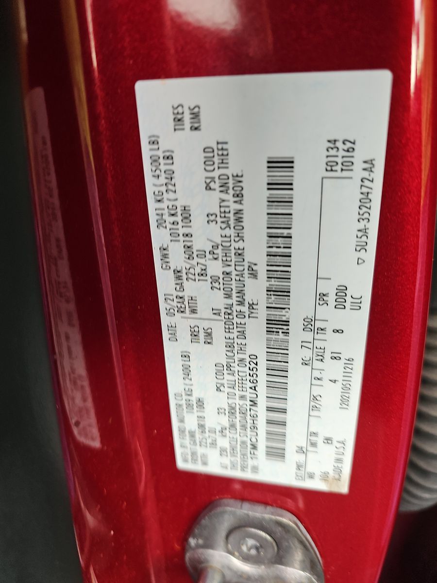 2021 Ford Escape SEL AWD