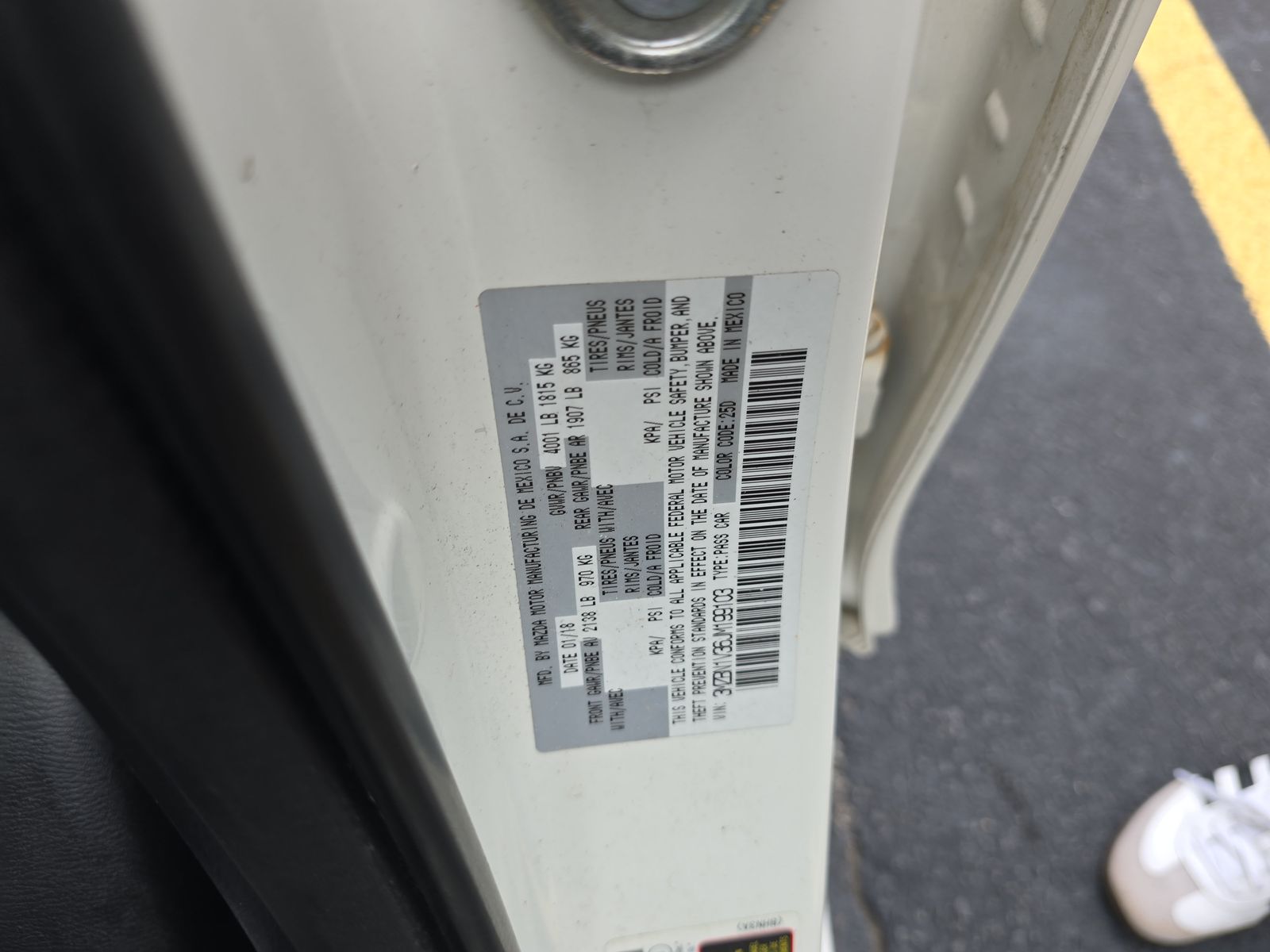 2018 MAZDA MAZDA3 Touring FWD