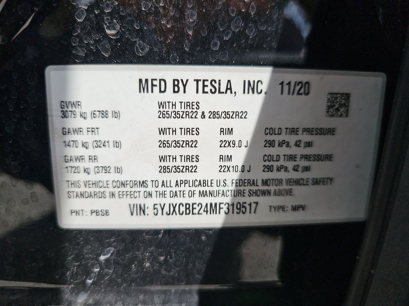 2021 Tesla Model X Long Range Plus AWD