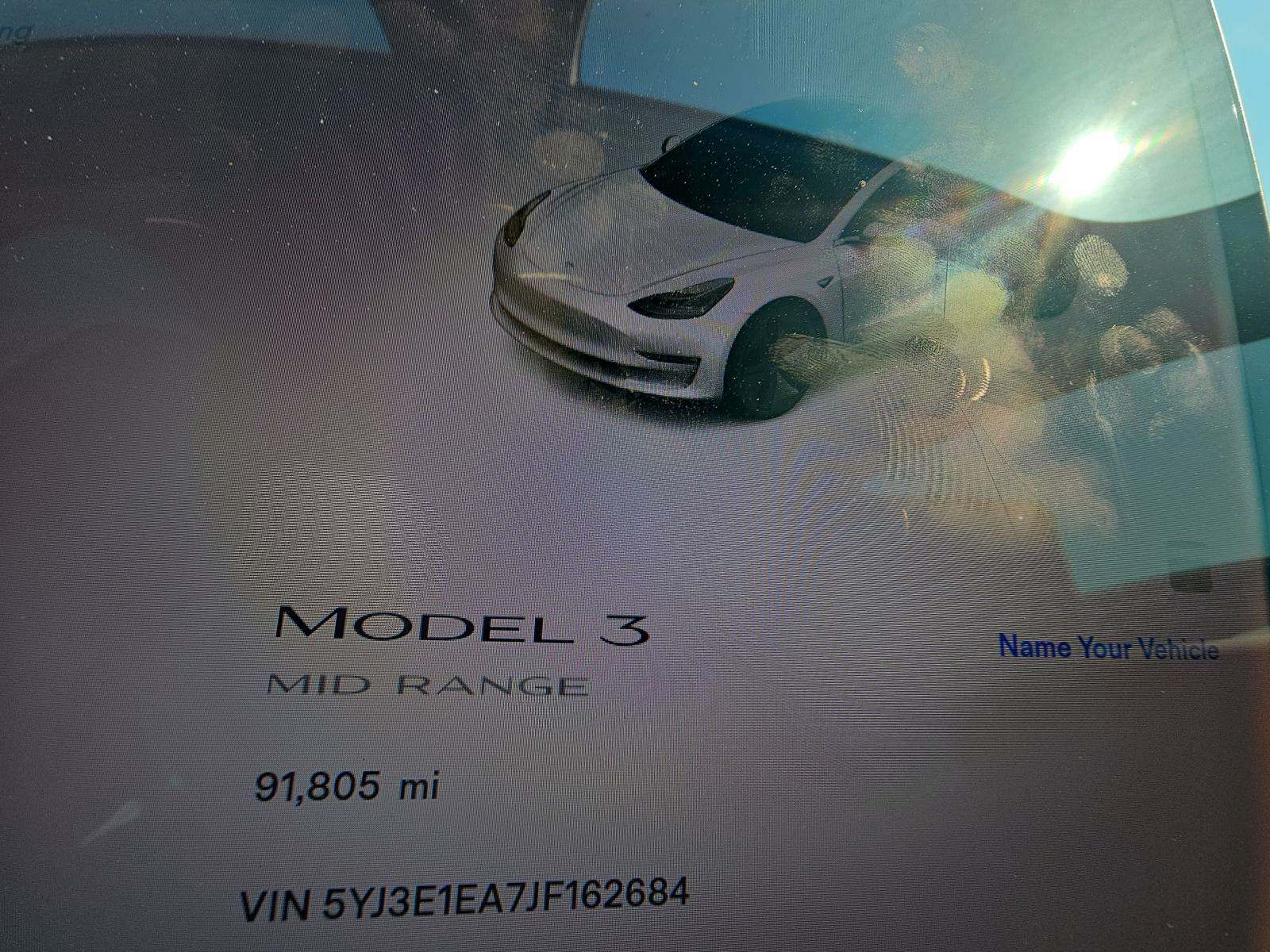 2018 Tesla Model 3 Mid Range FWD