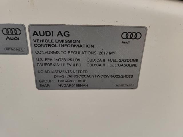 2017 Audi A8 L 3.0T AWD