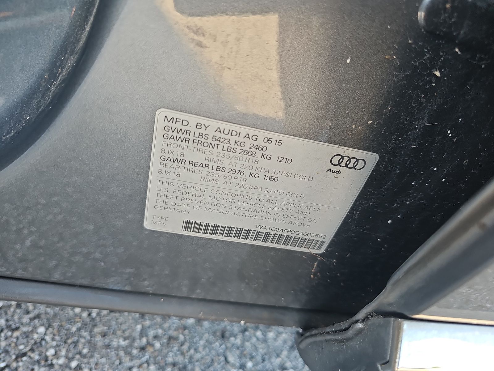 2016 Audi Q5 2.0T Premium AWD