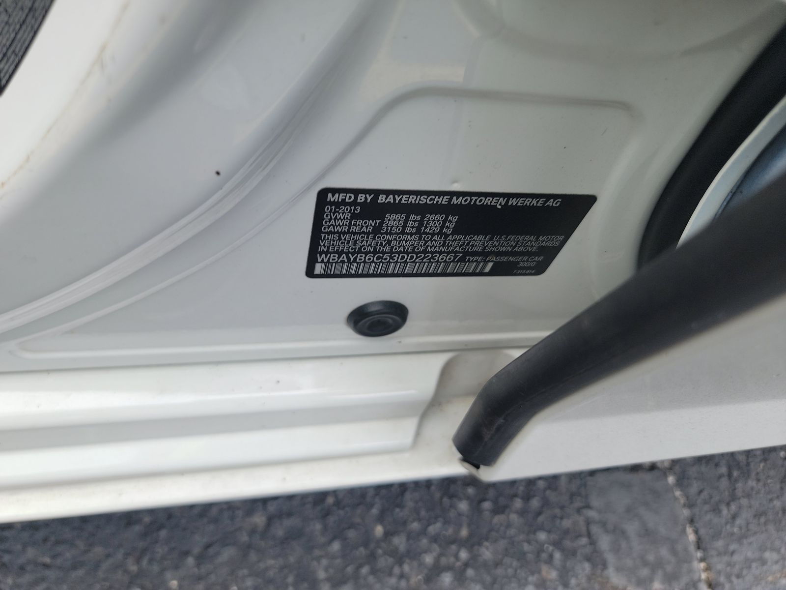 2013 BMW 7 Series 750i xDrive AWD