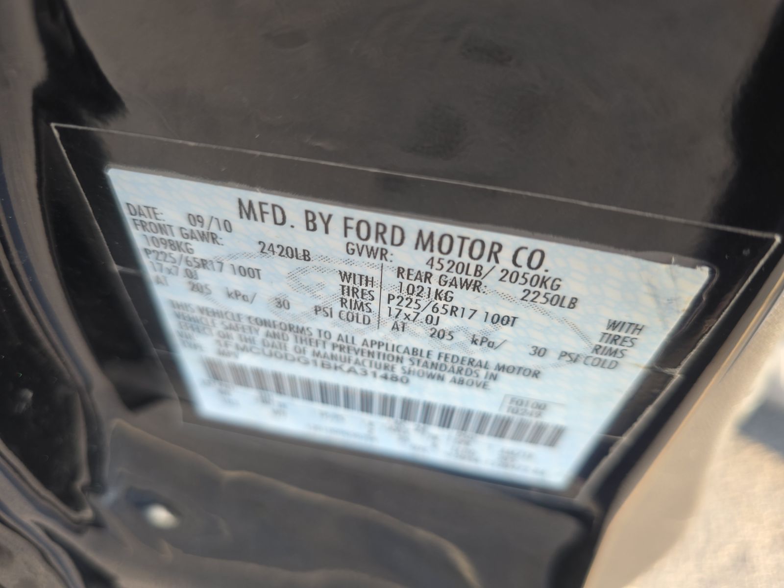 2011 Ford Escape XLT FWD
