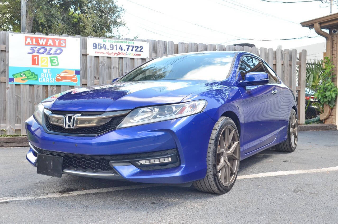 2016 Honda Accord Coupe EX-L