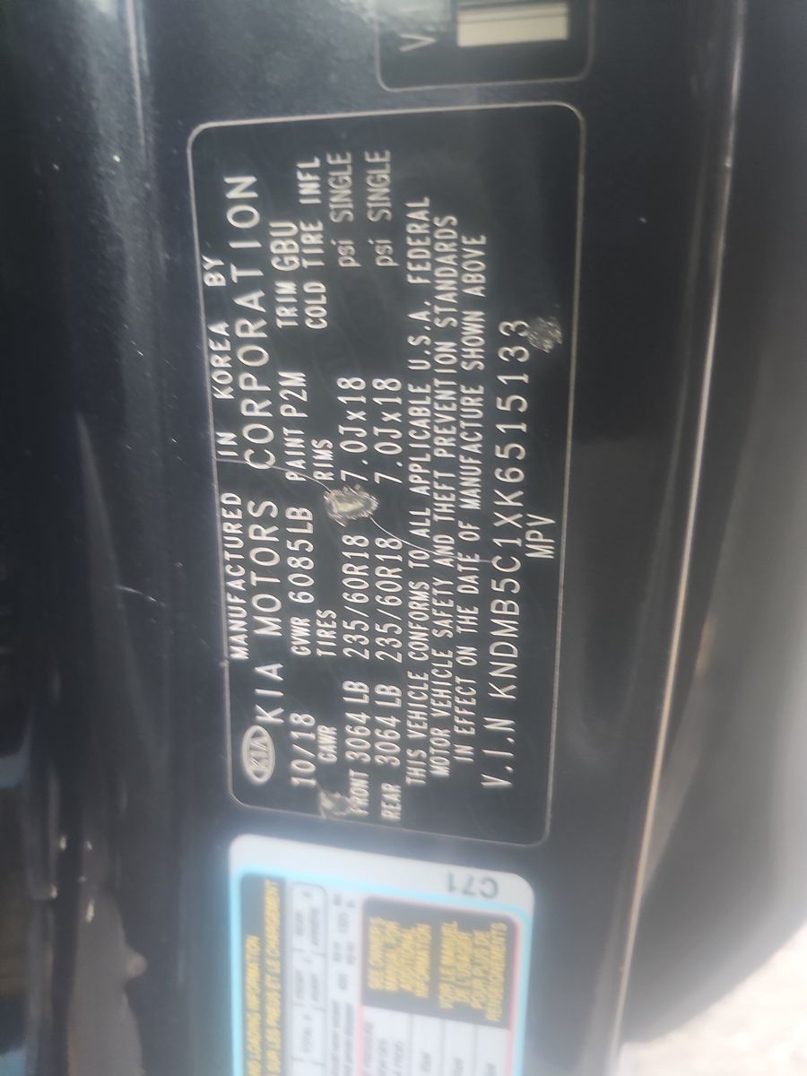 2019 Kia Sedona EX FWD