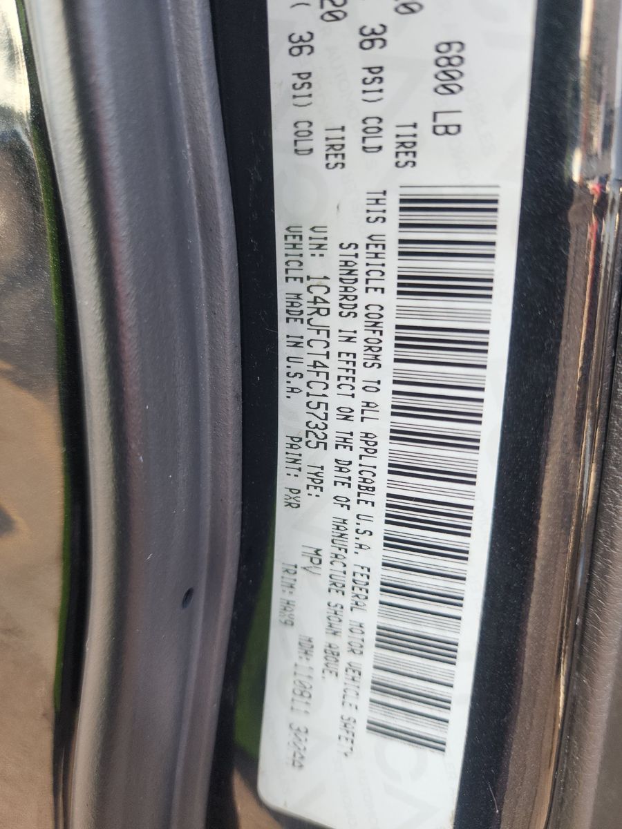 2015 Jeep Grand Cherokee Overland High Altitude Edition AWD