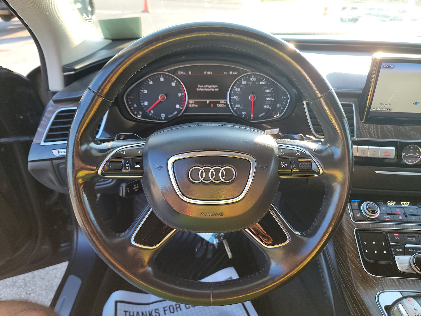 2017 Audi A8 L 3.0T AWD