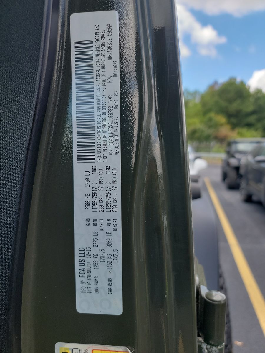 2016 Jeep Wrangler Unlimited Rubicon AWD