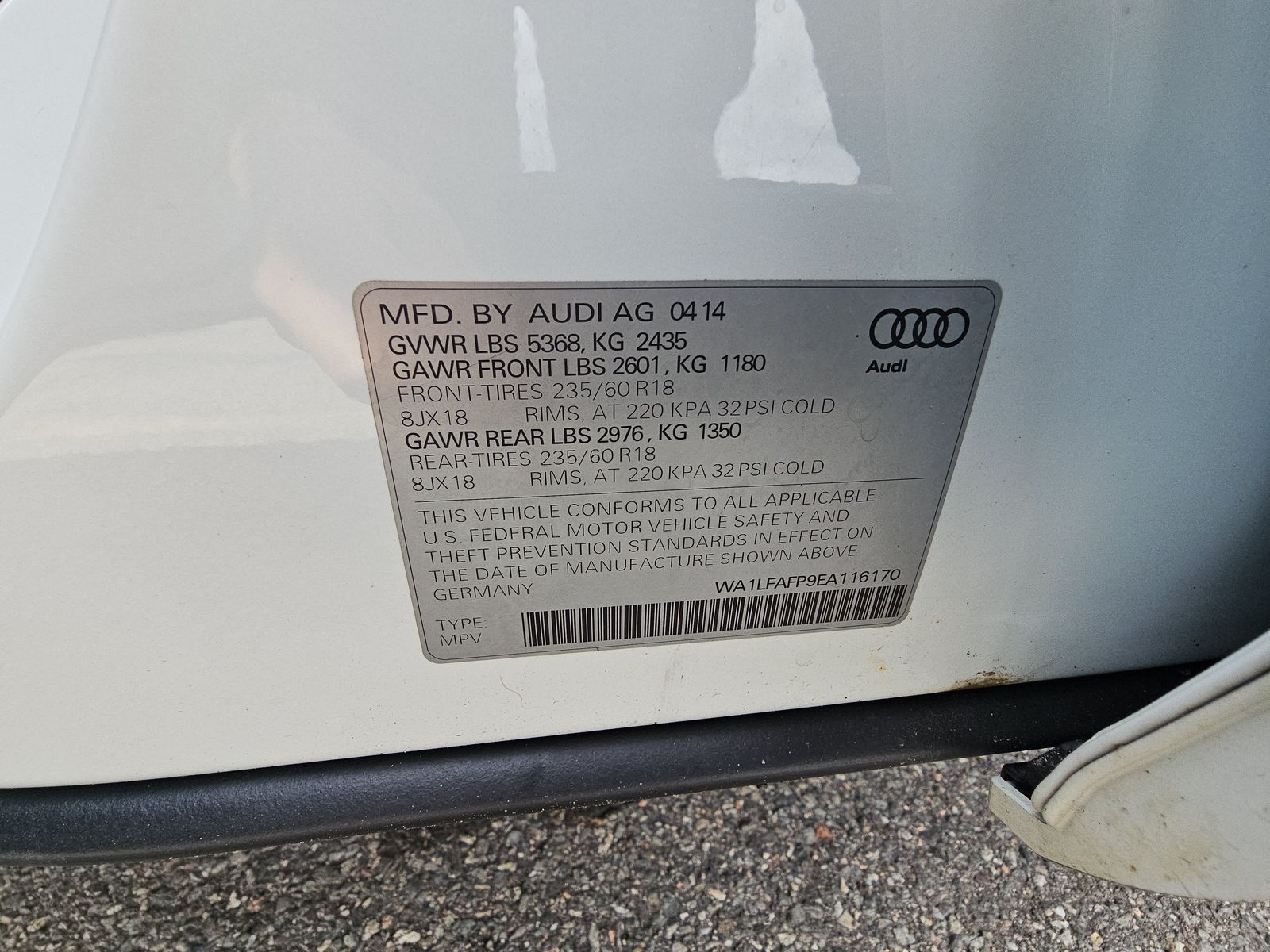 2014 Audi Q5 2.0T Premium Plus AWD