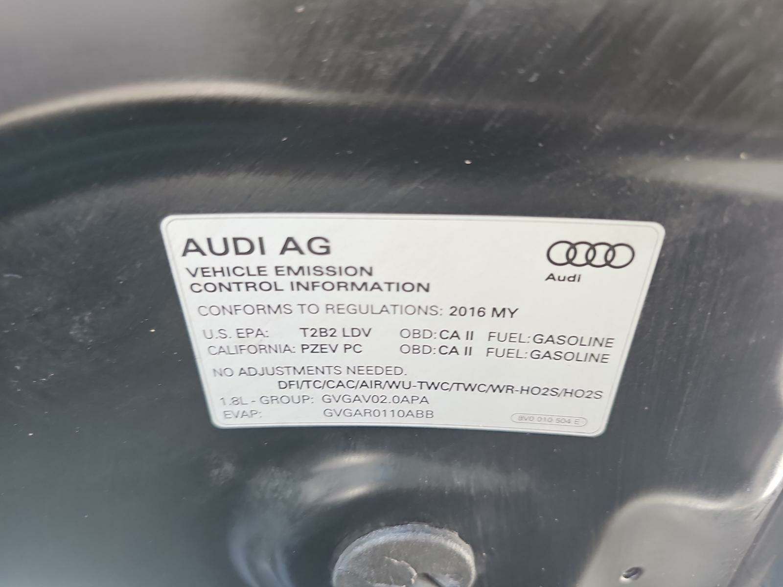 2016 Audi A3 1.8T Premium FWD