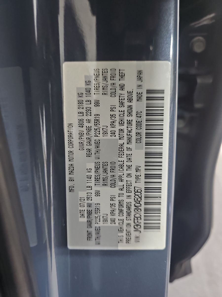 2021 MAZDA CX-5 Carbon Edition Turbo AWD