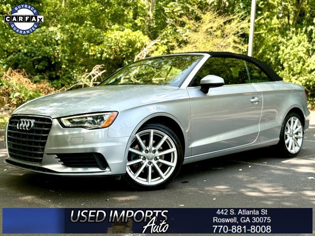 2015 Audi A3 Cabriolet 2.0T Premium Plus Convertible
