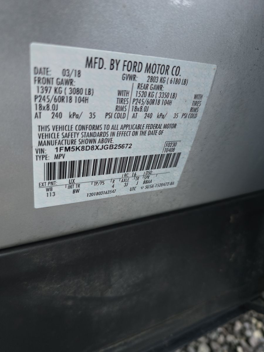 2018 Ford Explorer XLT AWD