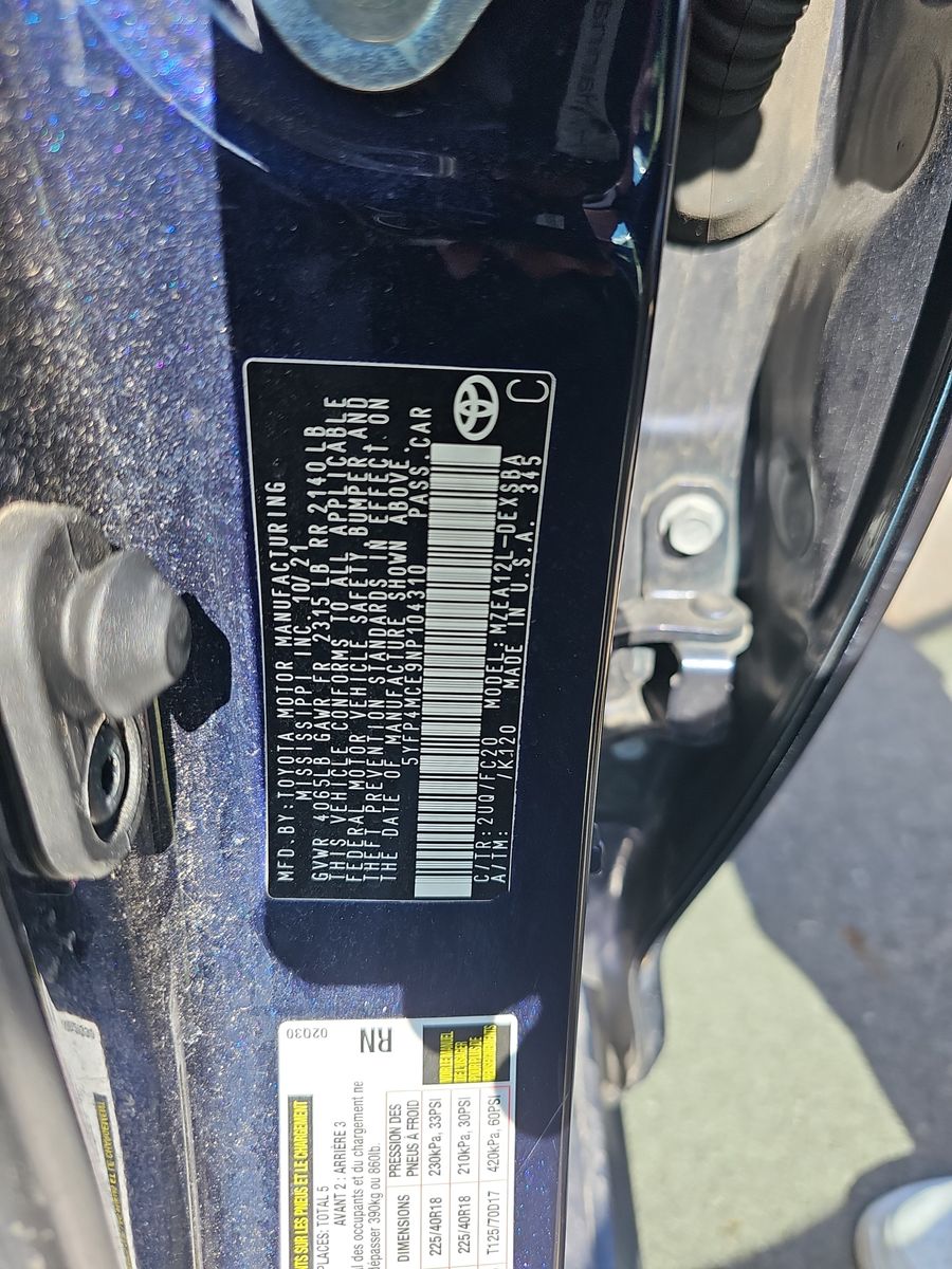 2022 Toyota Corolla SE FWD