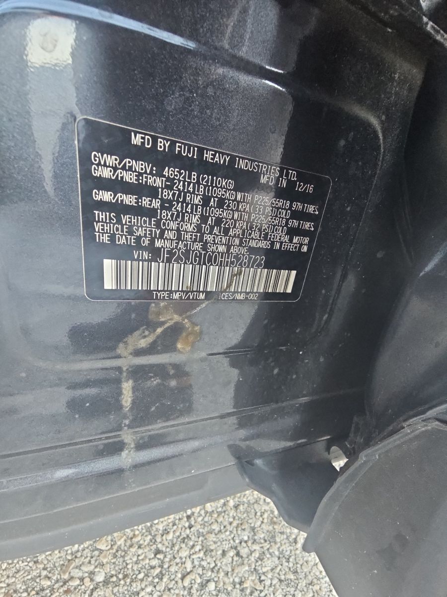 2017 Subaru Forester 2.0XT Touring AWD