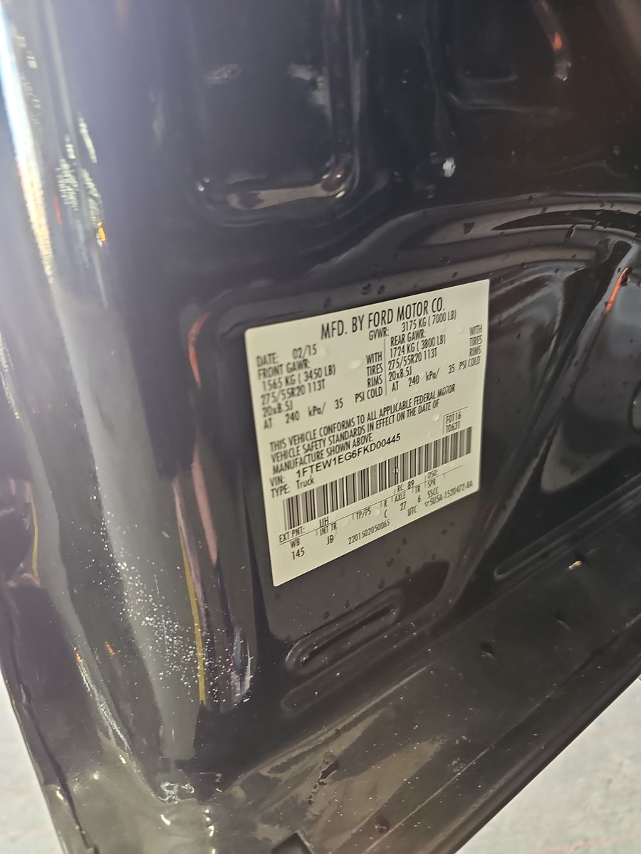 2015 Ford F-150 XLT AWD