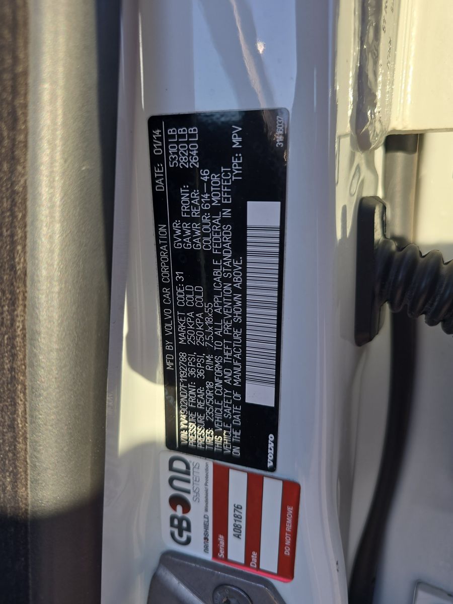 2015 Volvo XC70 T6 Platinum AWD