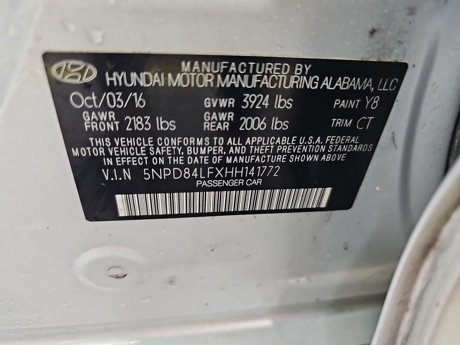 2017 Hyundai Elantra Value Edition FWD