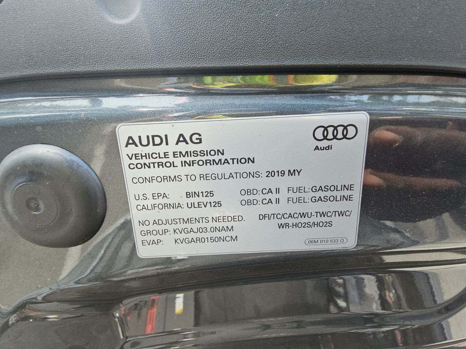 2019 Audi Q8 Premium Plus AWD