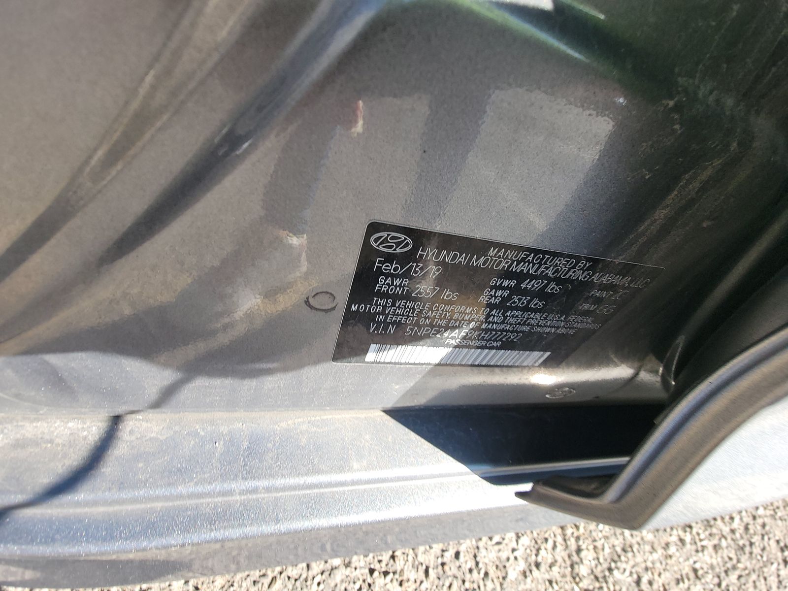 2019 Hyundai Sonata SE FWD