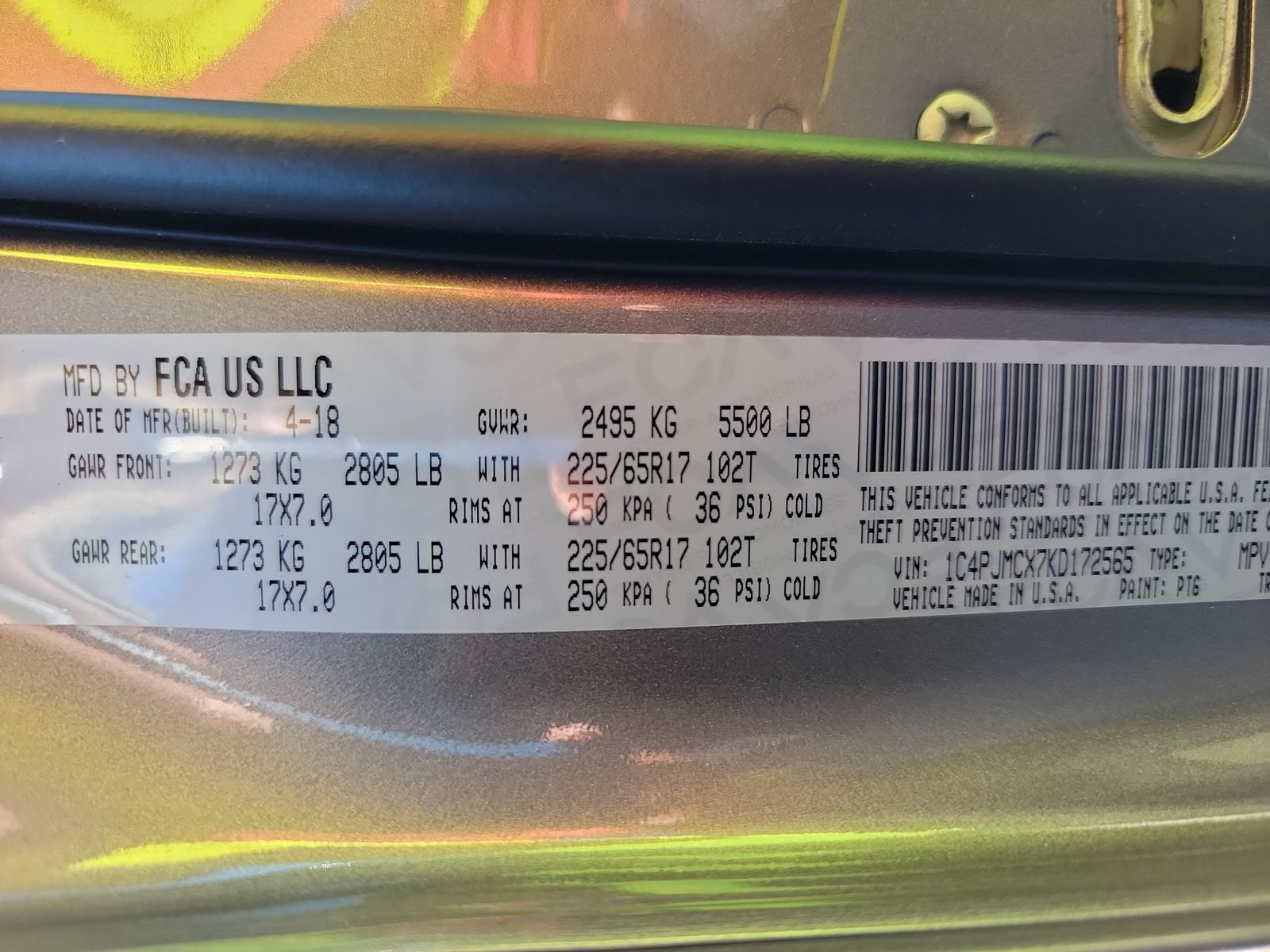 2019 Jeep Cherokee Latitude AWD