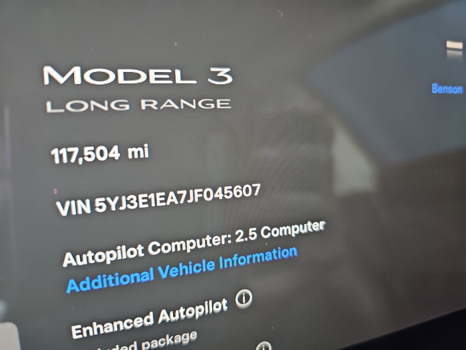 2018 Tesla Model 3 Long Range RWD