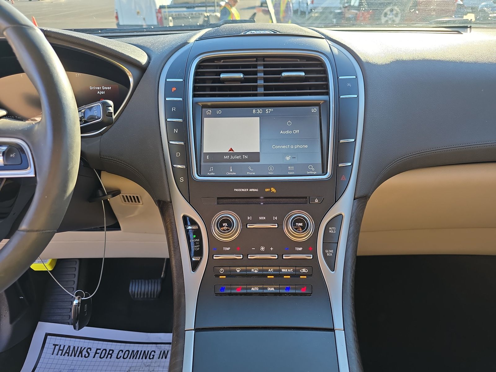 2019 Lincoln Nautilus Reserve FWD