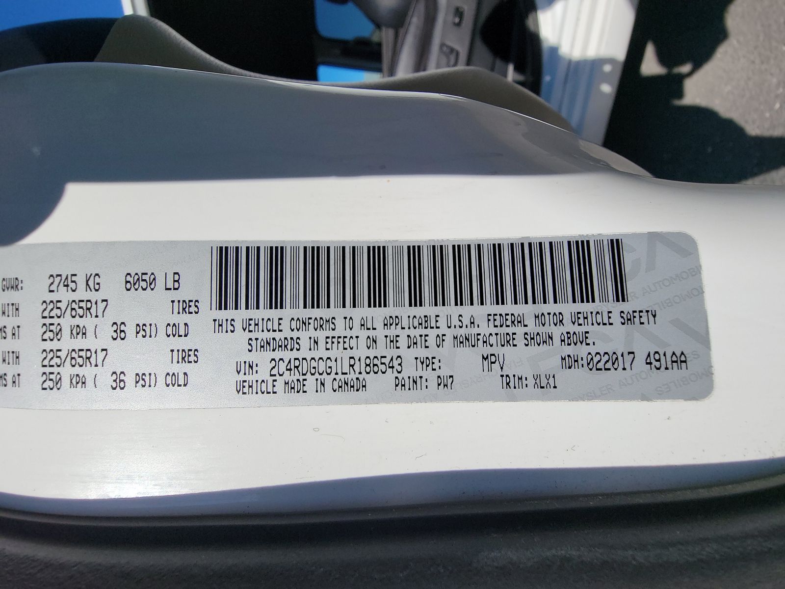 2020 Dodge Grand Caravan SXT FWD