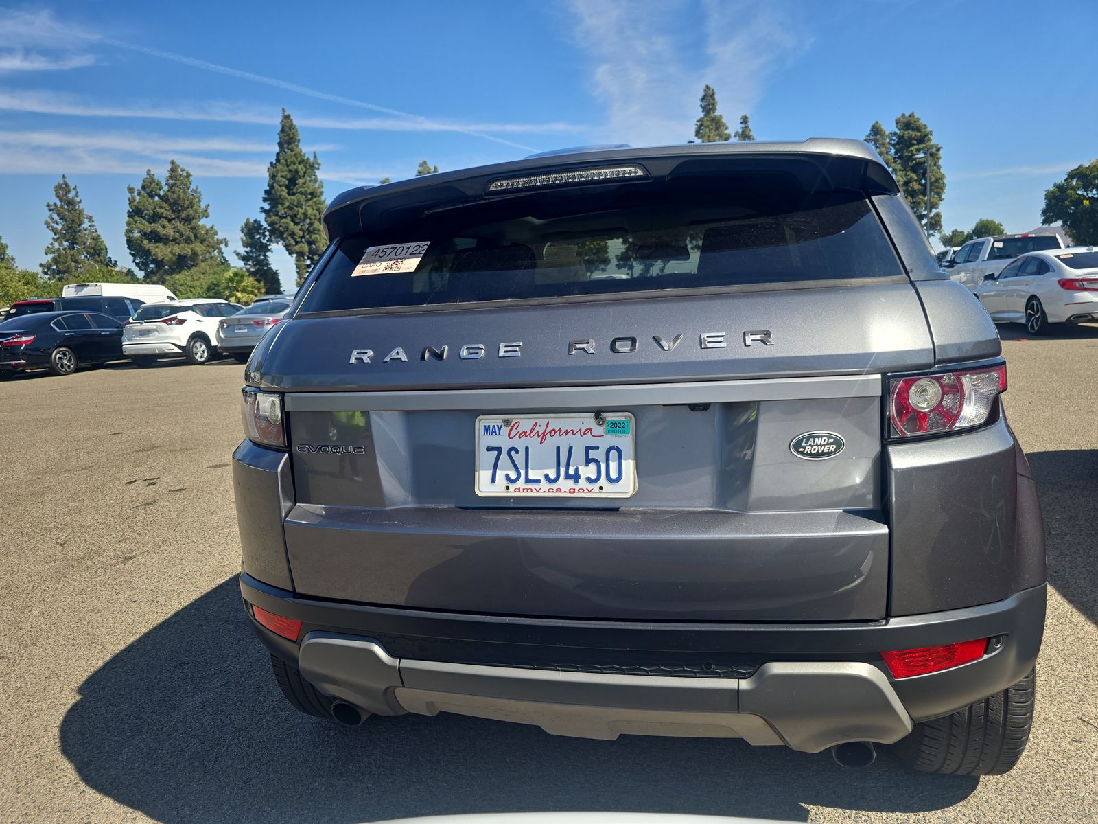 2015 Land Rover Range Rover Evoque Pure Plus AWD