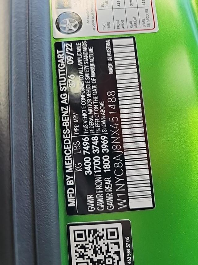 2022 Mercedes-Benz G-Class AMG G 63 4x4 Squared AWD